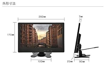 ❣️最終セール❣️10.1インチ HDMI VGA 液晶モニター 24V薄型 Amazon.co.jp: オンダッシュモニター 10.1インチ HDMI搭載 12V